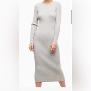 The Group Babaton Bodycon Ribbed Dress